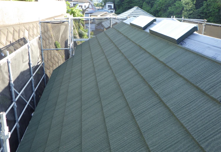 屋根材取付