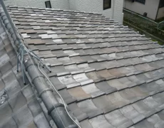 いぶし瓦の屋根