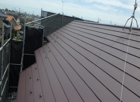 大屋根完成写真