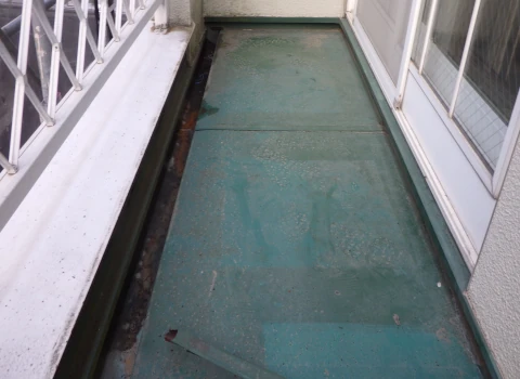 バルコニーの様子