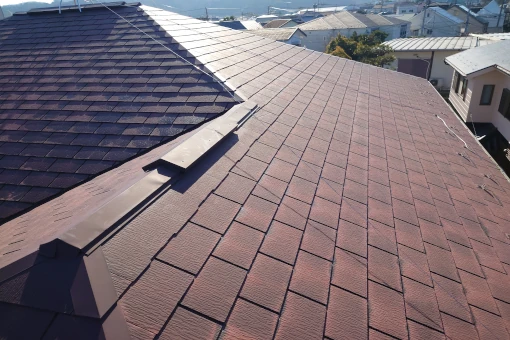 葺き替え工事前